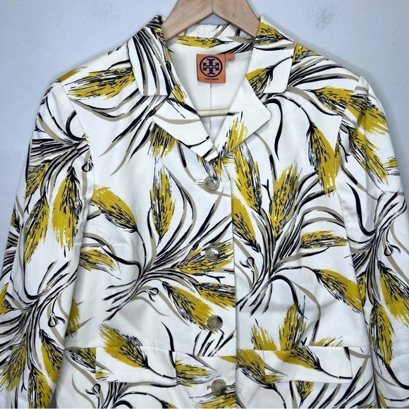 Tory Burch Rimon Jacket Size 10 - Picture 4 of 15